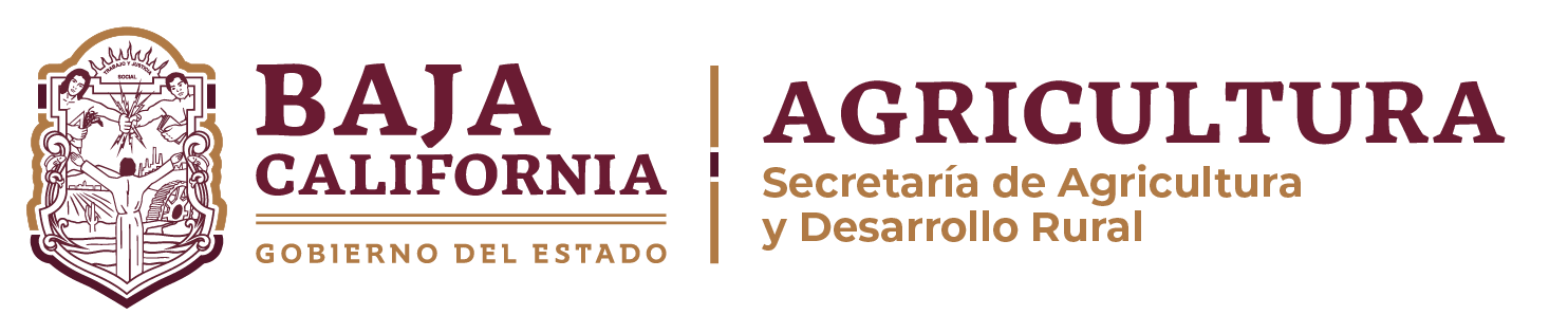 Secretaría de Agricultura y Desarrollo Rural · Gobierno del Estado de Baja California
